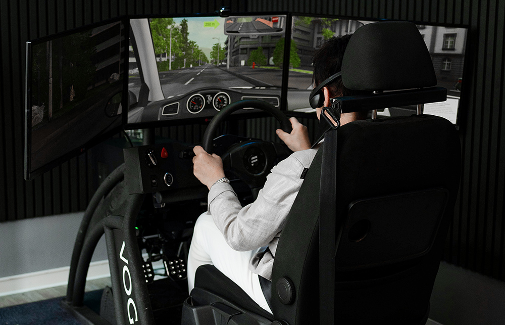 Schnell Autofahren lernen in fast realer Umgebung – mit dem Vogelflug-Simulator